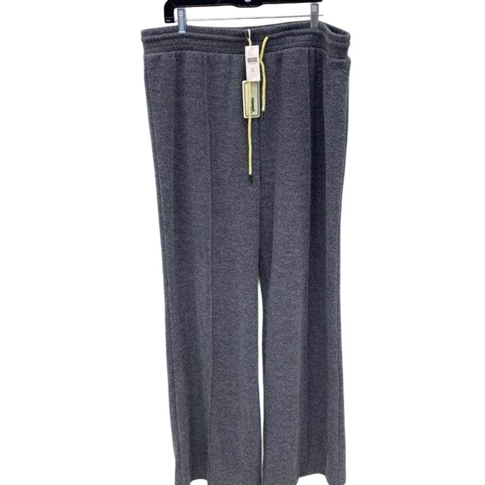 Daily Practice by Anthropologie Bring It Back Sweatpants Wide Leg Grey XL NEW - Picture 3 of 5
